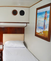 galapagos day trip cabin 2