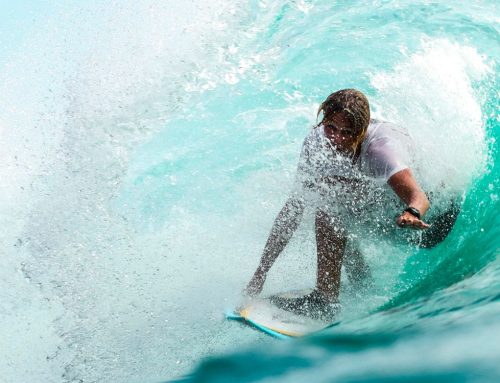 Surfing in Galapagos